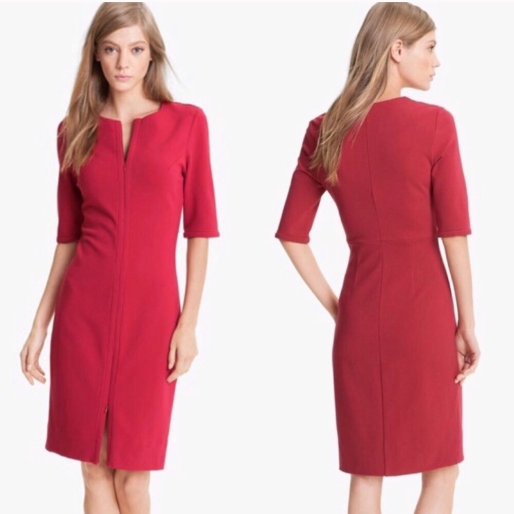 🔥 DVF Front Zipper Dress